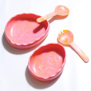 ชามสลัดเรซิ่นดีไซน์สวย ภาชนะครัวสีขาว ชามเรซิ่น ขายออนไลน์ในราคาที่ดีที่สุด ผลิตภัณฑ์สั่งทำได้ตามขนาดและรูปทรง ผลิตในอินเดีย - Product Image 1