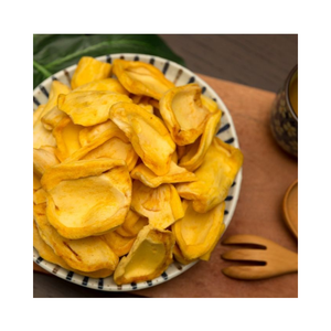 <b>Dried</b> Jackfruit Slices Sweet Yellow Fruit Snack Bulk Packaging - Product Image 1