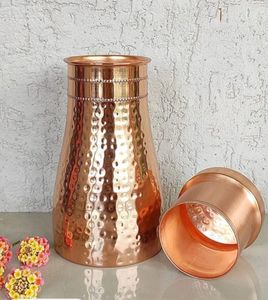 Wholesale 100% Pure Copper Disposable Portable Outdoor Office Home Water <b>Bottle</b> Lid Custom Prints Eco-Friendly Design American - Product Image 1