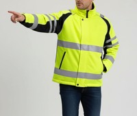 Veste de sécurité réfléchissante OEM ODM, vêtements de travail haute visibilité pour le personnel de logistique et d'entrepôt