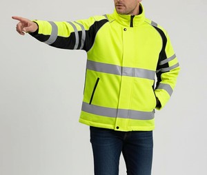 Chaqueta de Seguridad Reflectante OEM ODM, Ropa de Trabajo Protectora de Alta Visibilidad para Personal de Logística y Almacén - Product Image 6