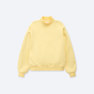 High Quality 420gsm Women <b>Mock</b> <b>Neck</b> Sweatshirt Custom Graphic Cotton Polyester Blend Fleece <b>Mock</b> <b>Neck</b> Sweatshirt - Product Image 1