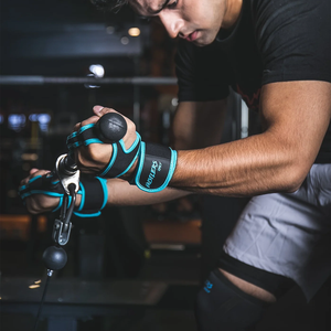 Custom Half-finger Gym Fitness Gloves <b>Foam</b> <b>Padding</b> Bodybuilding Training Palm Protection Cross-fit Weightlifting Unisex workout - Product Image 3