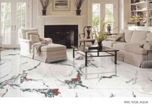 Azulejos de porcelana de lujo para interiores, superficie Iris, 60x120cm, 600x1200mm, tamaño 24x48, para decoración moderna de paredes y suelos. - Product Image 5