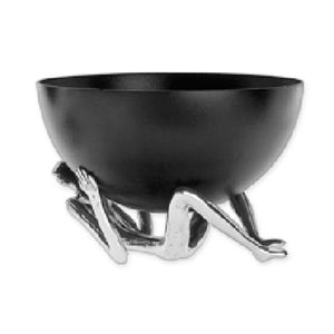 Cuenco de Vidrio con Textura Rota y Flores Chapadas en Oro de Alta Calidad, Centro de Mesa de Diseño para el Hogar, Cuencos de Lujo para Servir Alimentos, Utensilios de Cocina - Product Image 6