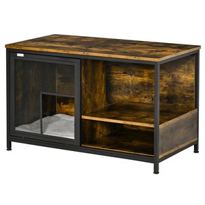 Cuccia Rettangolare in Legno per Gatti da Interno, Villa Solida per Animali Domestici, Nessuna Spedizione nei Fine Settimana - Product Image 2