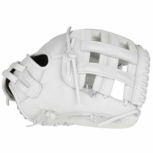 Guantes de Béisbol y Sóftbol de Piel de Cerdo Personalizados de Alta Calidad al por Mayor, Duraderos para Lanzadores Zurdos/Diestros, Blancos Sólidos con Cierre de Gancho y Bucle 2026 - Product Image 2