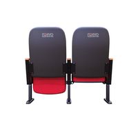 Vente en gros EVO1101 Chaise d'auditorium pliable en métal Conception peu encombrante Flexibilité de rangement facile pour une utilisation en plein air au théâtre scolaire