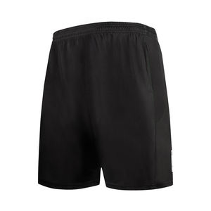 Shorts de sport pour hommes respirants à séchage rapide en toile tricotée unie à taille mi-haute pour l'entraînement et la gym, service OEM - Product Image 2