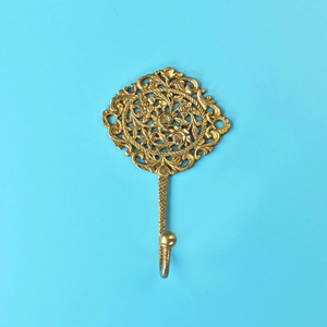 Royal Design For Home <b>Wall</b> Decorative Accessory Brass Cabinet Hook Holder Handmade Gold Finished & Hot Selling Sale - Product Image 4