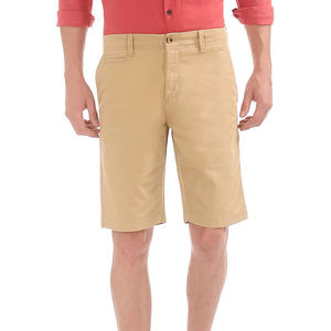 Comfortable Men Shorts Latest Design Casual Solid <b>Colour</b> 100% Cotton Quick Dry Beachwear Workout Knee Length Shorts - Product Image 2