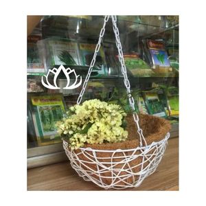 Cesta Colgante de Fibra de Coco de Calidad Confiable 2026, Maceta de Fibra de Coco para Plantas de Interior y Decoración, con Sistema de Drenaje Transpirable - Product Image 1