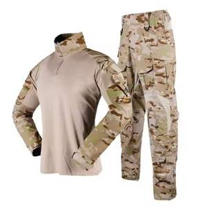 Ensemble de vêtements de travail pour hommes, camouflage, polyester, haute visibilité, respirant, certifié CE, séchage rapide, sweat-shirt et pantalon, pour l'extérieur - Product Image 2