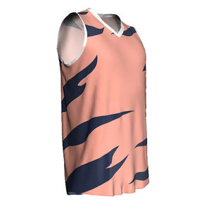 Maillot de basket-ball réversible personnalisé avec logo, respirant et anti-humidité, nouveau modèle, vente en gros à prix réduit - Product Image 2