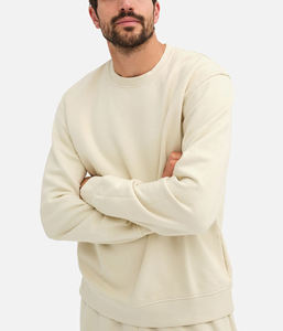 New Autumn Winter Oversized Streetwear Crew Neck <b>Sweatshirt</b> Embroidered logo long sleeve pullover <b>sweatshirt</b> - Product Image 1