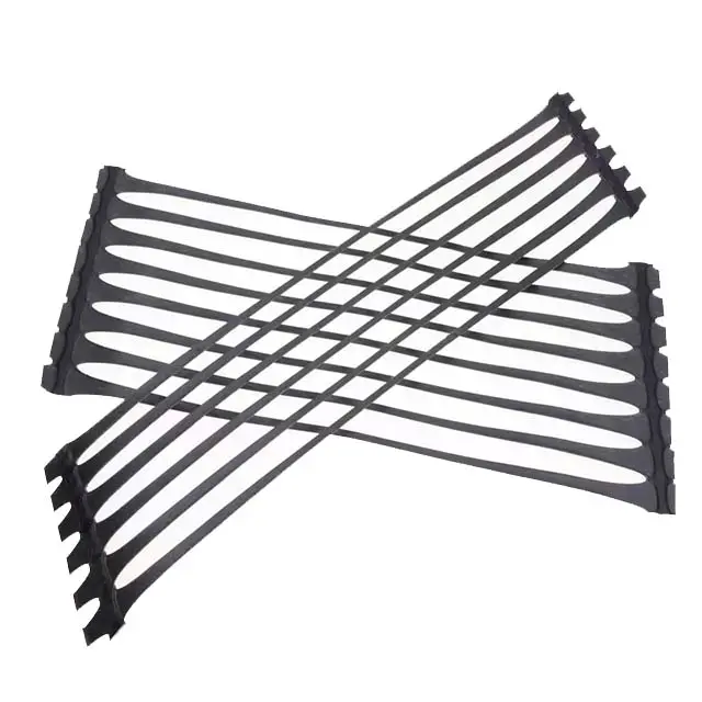 China Geogrid Manufacturer High Strength Uniaxial Tensile Plastic Geogrid PP Uniaxial Reinforced Geogrid