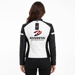 Chaqueta de Cuero Premium para Mujer con Forro Suave, Corte Elegante, Cierre Duradero y Diseño Sofisticado para Uso Casual en Invierno - Product Image 2