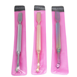 Double Sided Stainless Steel Metal Cuticle Pusher Cuticle Dead Skin Trimmer Remover <b>Nail</b> File Manicure Art Pedicure Care <b>Tool</b> - Product Image 6
