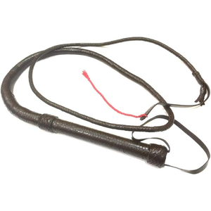 Látigo de Cuero Hecho a Mano |   Látigo de Entrenamiento de Cuero Genuino Premium, Látigo Trenzado Resistente, Equipo de Equitación - Product Image 3