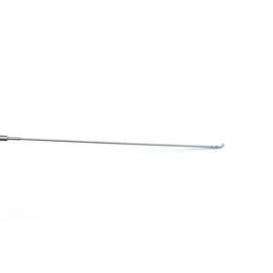 Pinzas micro laringeales tubulares de acción redonda con mandíbula de copa de 2 mm de acero inoxidable para instrumentos médicos ORL de Mahfooz Instruments - Product Image 6