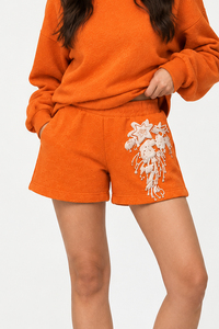 Pantalones Cortos de Mujer OEM, Estampados, Estilo Casual, Poliéster/Algodón, con Cordón Ajustable, Corte Holgado, Ropa Urbana, Moda Femenina - Product Image 3