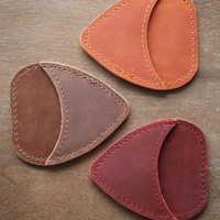 Étui en cuir véritable pour mini-ciseaux à broder, pochette de rangement artisanale pour ciseaux, couture, travaux d'aiguille, classique, pour voyage