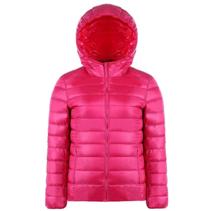 Custom Fashionable Solid Pattern Street Style Woman Warm Waterproof Puffer <b>Jacket</b> Wholesale Rate Winter Causal Wear Windproof - Product Image 1