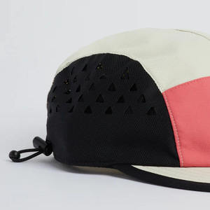 Wholesale Adjustable Size <b>Plain</b> 5 Panel <b>Caps</b> Two Tone Foam Mesh Camp Hat Unstructured Breathable Adjustable Common Running <b>Caps</b> - Product Image 4