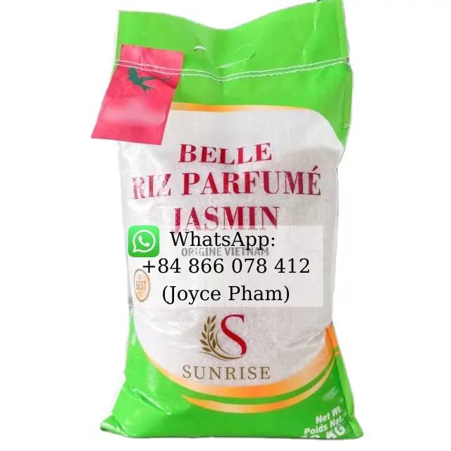 Jasmine arroz vietnã riz arroz exportores arroz perfumado grão longo 5% quebrado preço