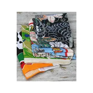 Bohemian Stylish Vibrant Colour Embroidered Custom Unique Floral 100% Cotton Kitchen Tea Towel Wholesale Prices Indian Suppliers