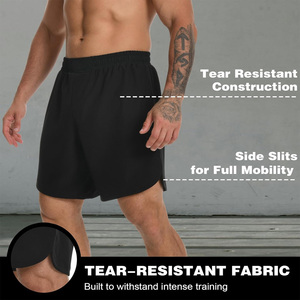 Shorts de boxe de qualité supérieure, logo d'équipe personnalisé, shorts de combat, séchage rapide, respirant, vêtements de sport pour clubs - Product Image 4