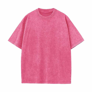 T-shirt surdimensionné pour homme en coton 100% de haute qualité, avec épaules tombantes et broderie personnalisée, vente en gros - Product Image 5
