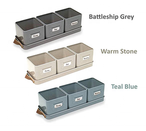 Bandeja de drenaje de Metal para interiores, maceta y macetas de Metal cuadrado francés Vintage para cocina, alféizar y jardín de casa - Product Image 5