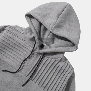 Sudadera con Capucha Personalizable 2026, Corte Regular, 100% Algodón, Ecológica, Gruesa, para Hombre, Estilo Urbano, Estampada, para Invierno - Product Image 2