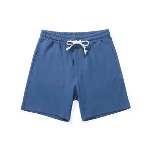 Shorts d'été pour hommes, respirants, décontractés, élégants, avec cordon de serrage, séchage rapide, en toile, poches personnalisables - Product Image 1