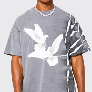 T-shirt d'été élégant pour homme, respirant, séchage rapide, en coton durable, couleur unie, logo personnalisé, vêtements décontractés, impression sérigraphique - Product Image 5