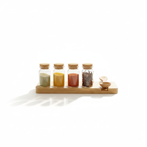 Estante de Almacenamiento de Bambú Ecológico y Moderno de un Solo Nivel, Duradero, Compacto, Impermeable, Organizador de Cocina, Tipo de Piso, Almacenamiento para el Hogar - Product Image 2