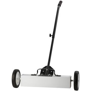 Barredora Magnética de Césped de 18 Pulgadas con Imán Grande, 45 Libras de Fuerza Magnética, Ruedas Magnéticas Rodantes, Tipo Empujable, Manual - Product Image 6