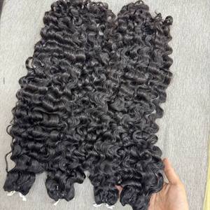 Cabello Virgen Natural Rizado y Brillante de Donante Vietnamita, el Más Vendido al por Mayor, Cabello Humano Vietnamita Remy Original - Product Image 2