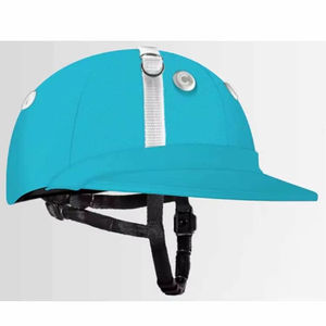 Casco de Equitación de la Mejor Calidad, Carcasa de Fibra Cubierta con Tela de Terciopelo, Casco de Carreras de Caballos, Fabricante de Cascos de Polo - Product Image 3