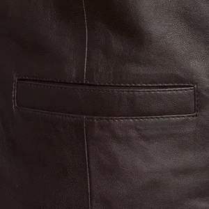 Chaleco de Motociclista Personalizado para Hombre, de Piel de Vaca, Bordado y Tejido, Grueso y Transpirable para Invierno, Precio al por Mayor - Product Image 4