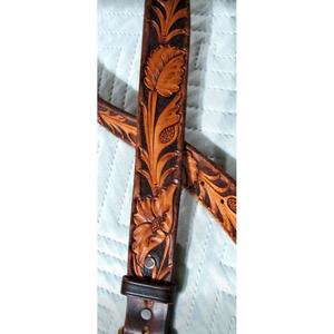 Latest Arrival Genuine Leather Belts Men's Wear Traditional Indian Style Formal Belt Handmade Custom Cow Hide Steel Eco-Friendly - Product Image 4