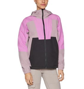 OEM Colorblock Women's Sportswear Windbreaker Jacket Windproof <b>Raincoat</b> Lightweight Hiking <b>Hooded</b> Active Jacket - Product Image 3