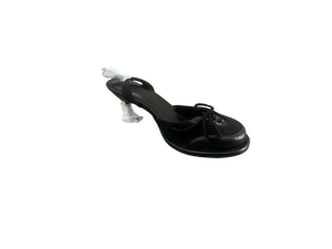 Escarpins Mary Jane en PU avec fermeture à lacets, bout fermé, talon chaton, bride arrière, confortables, doublure en PU, semelle extérieure en PU, pour automne et été - Product Image 2