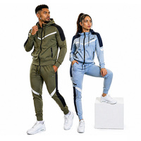 Trajes Deportivos de Invierno para Hombre, 95% Poliéster, 5% Elastano, Transpirables, Ecológicos, Resistentes al Viento, Elásticos en Cuatro Direcciones, Ligeros, Personalizados