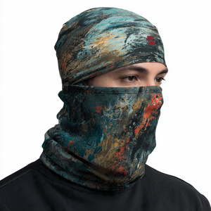 Balaclava personnalisée en sublimation, couvre-visage intégral - Balaclava de ski classique respirante en tricot, masque intégral pour le ski - Product Image 4