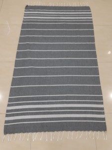 Peshtemal en coton - Tissu tissé jetable à séchage rapide pour usage sportif - Product Image 3