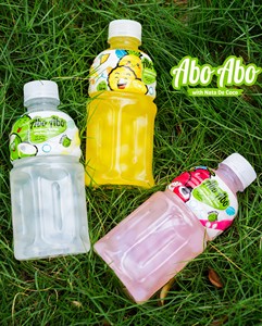 Jus de Nata de Coco en gros, boisson en bouteille 320ml, jus de fruits tropicaux personnalisé, boissons gazeuses, pack de 24, OEM Vietnam - Product Image 3