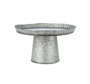 Support à gâteau en fer martelé de la collection Executive pour un service de desserts haut de gamme et une présentation de traiteur - Product Image 3