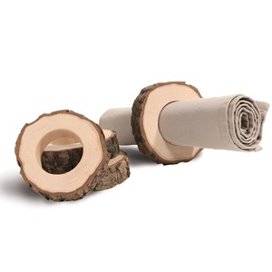 Premium Handcrafted <b>Wooden</b> Napkin Ring for Upscale <b>Dining</b> <b>Table</b> Decor with Natural <b>Rustic</b> Polished Elegant Finish - Product Image 1